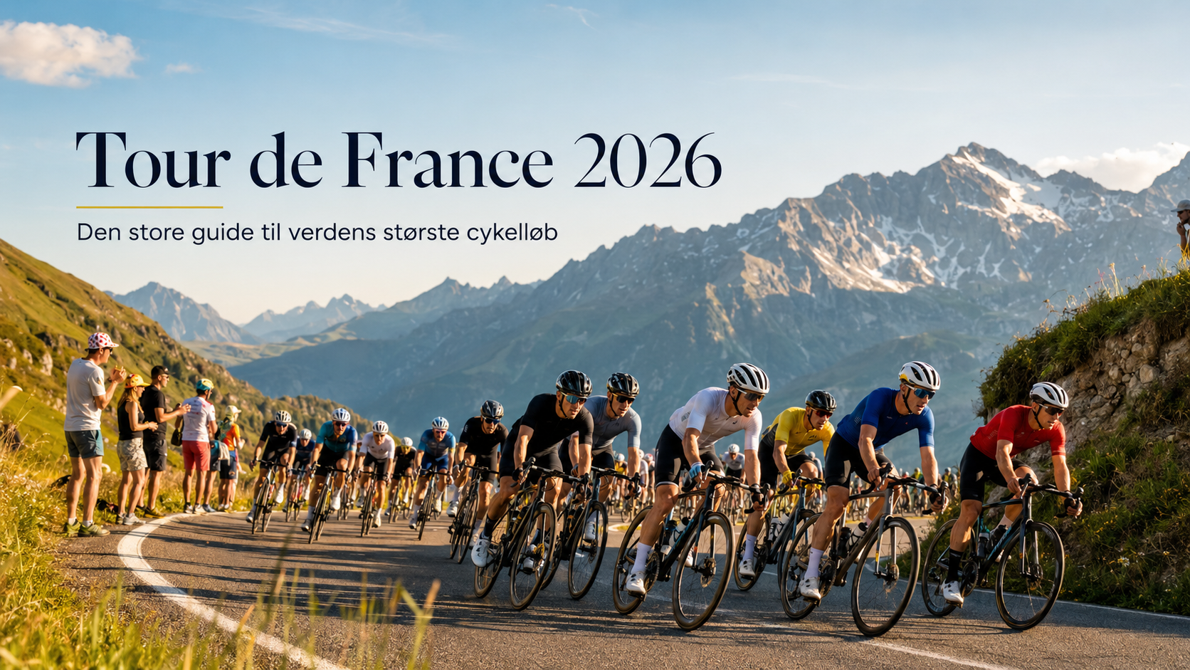 Hovedside i Bookmaker.dk Tour de France 2026 universet